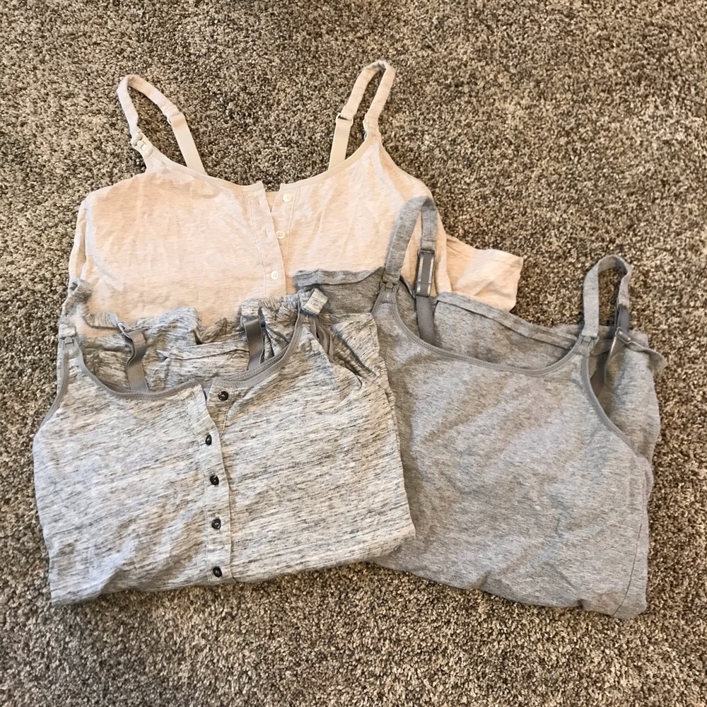 Neutral Nursing Tank Bundle